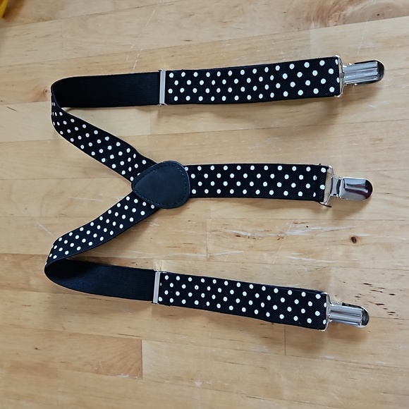 Brand New white dots Y shaped suspender for kids - Picture 2 of 2